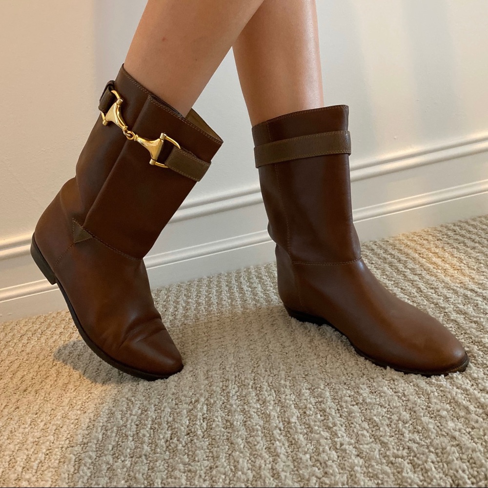 Vintage Gucci Riding Boots